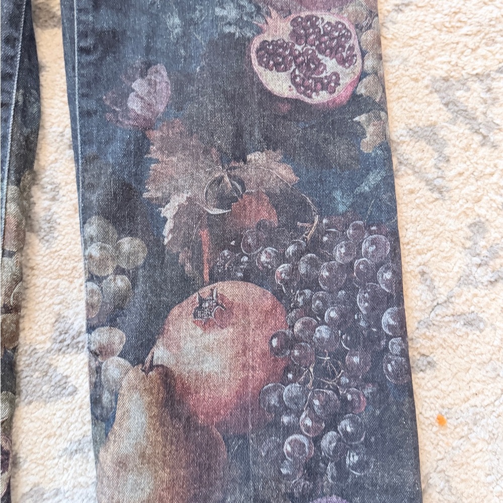 Sold out Anthropologie The Colette Denim Crop Wide-Leg Jeans by Maeve - Picture 3 of 6